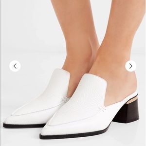 NICHOLAS KIRKWOOD Beta textured-leather mules